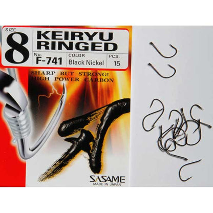 Sasame F-741 Keiru Ringed Black Nickle NS